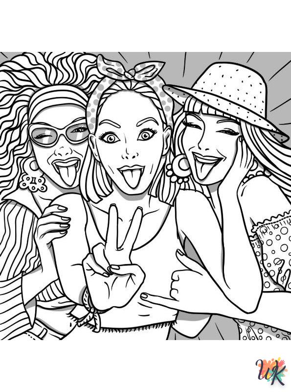BFF coloriage Coloriage 01