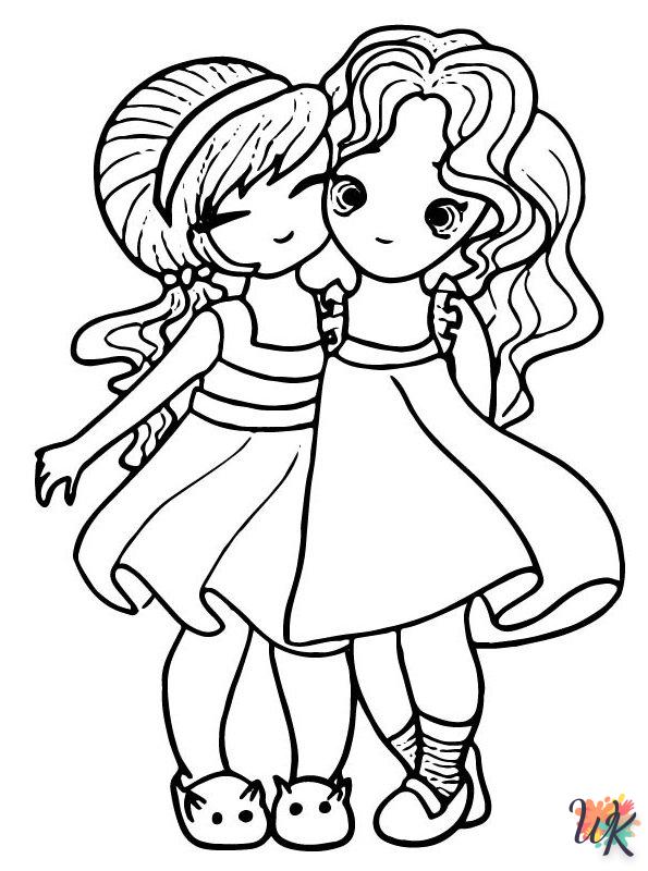 BFF coloriage Coloriage 02