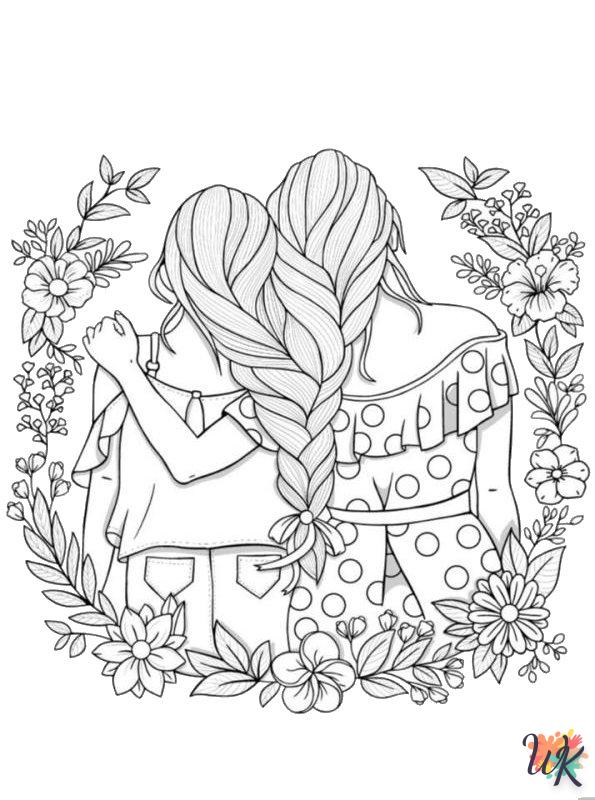 BFF coloriage Coloriage 06
