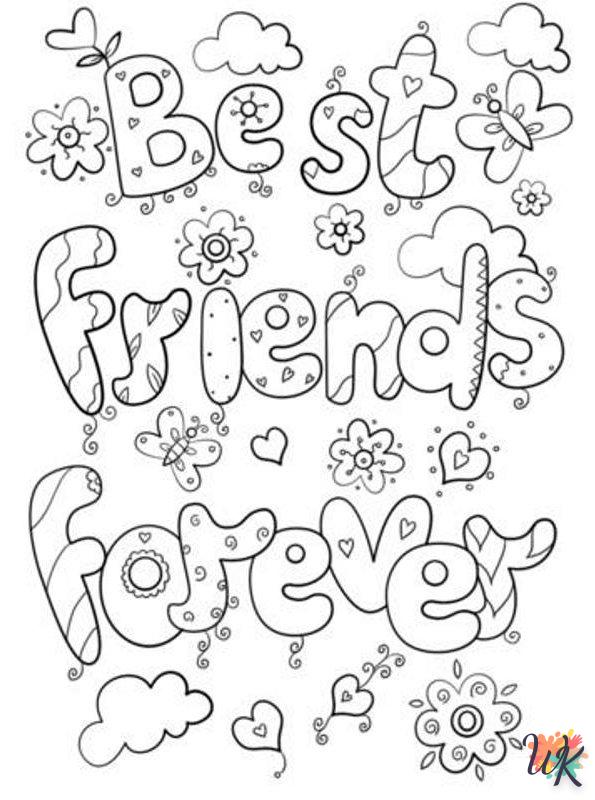 BFF coloriage Coloriage 08