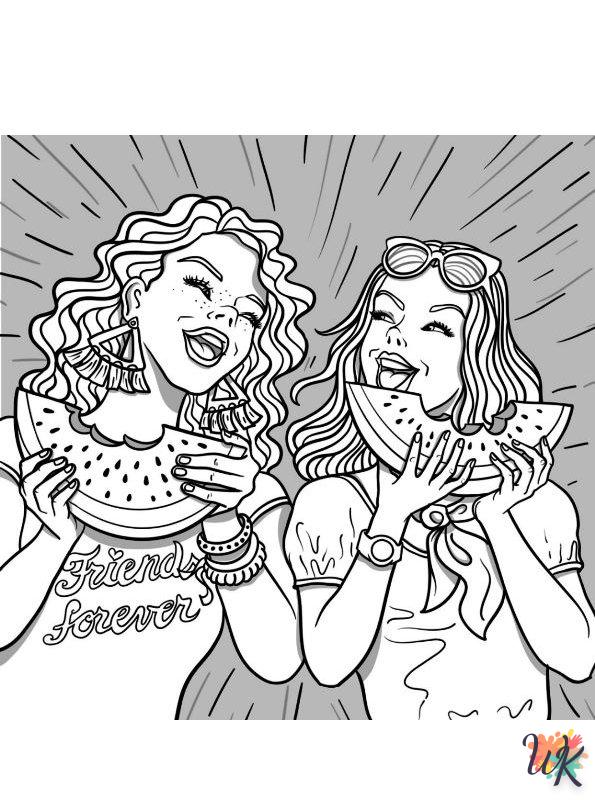 BFF coloriage Coloriage 13