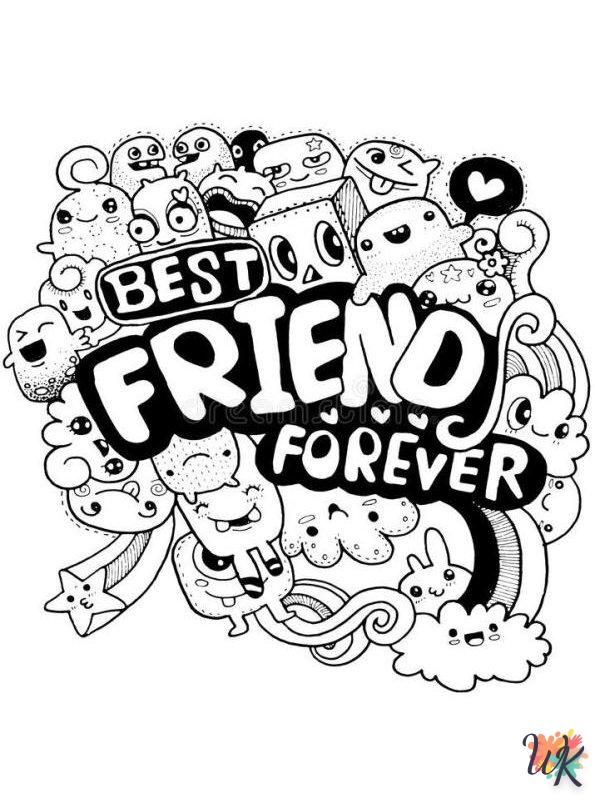 BFF coloriage Coloriage 14