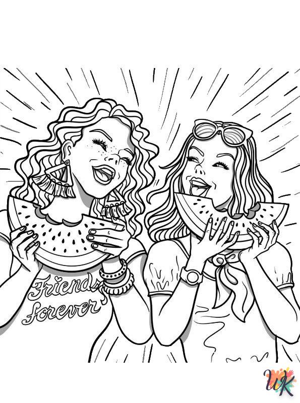 BFF coloriage Coloriage 18