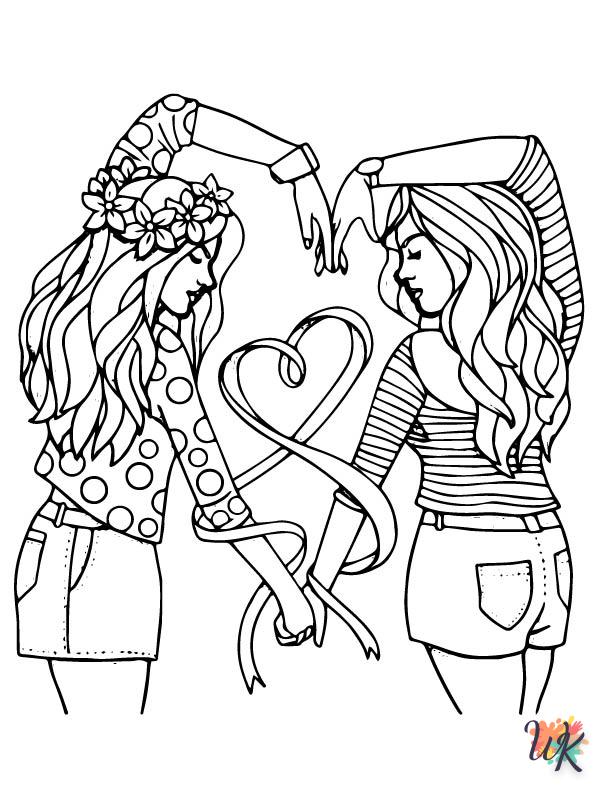 BFF coloriage Coloriage 19