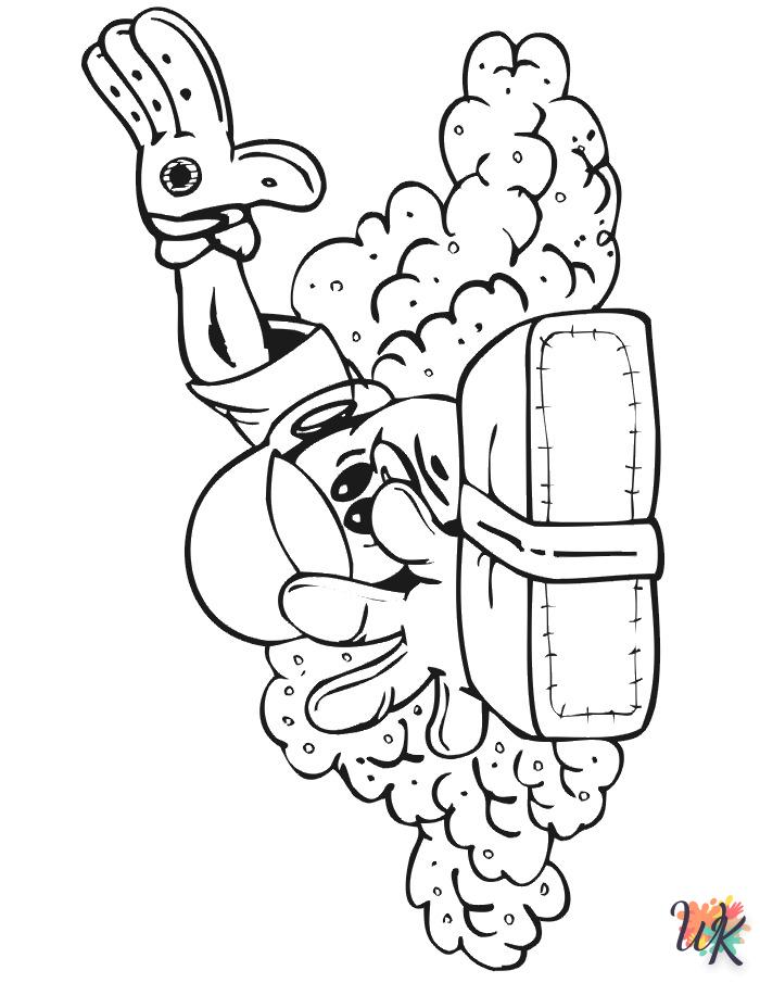 image pour coloriage Baseball  enfant