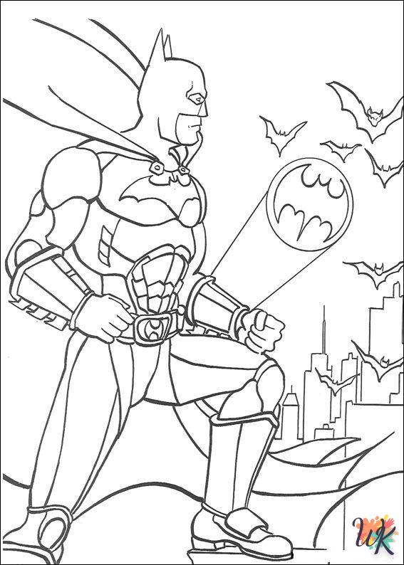 coloriage Batman  a imprimer gratuit 1