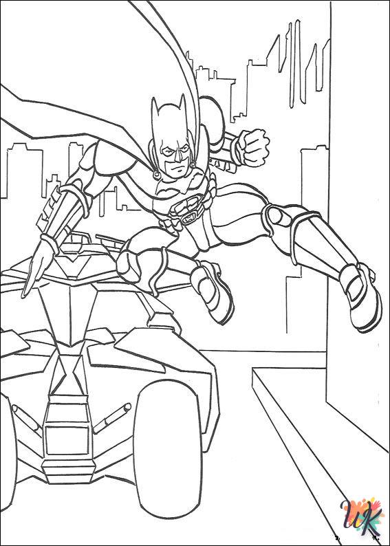 coloriage Batman  à imprimer pour enfant de 12 ans