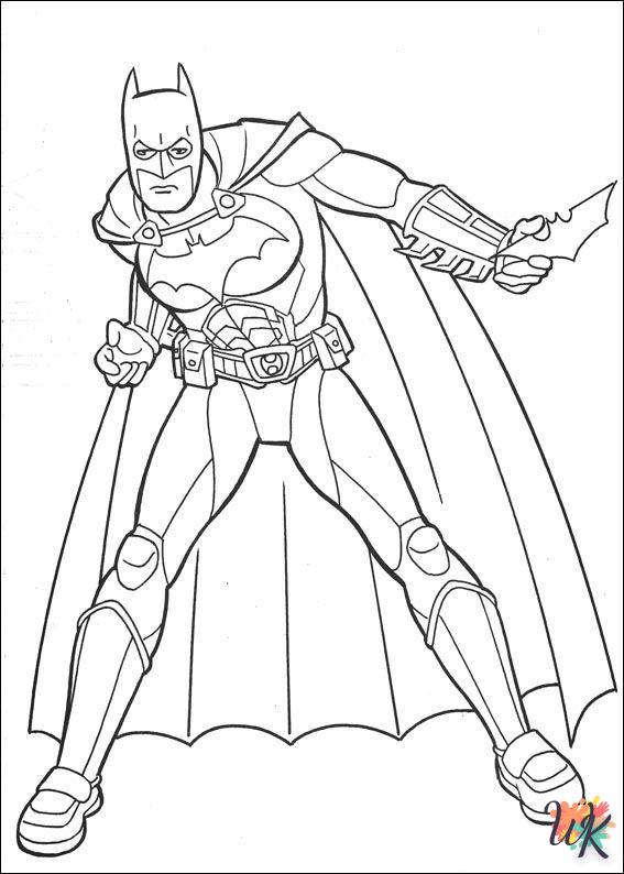 coloring Batman  to print for 12 year old child