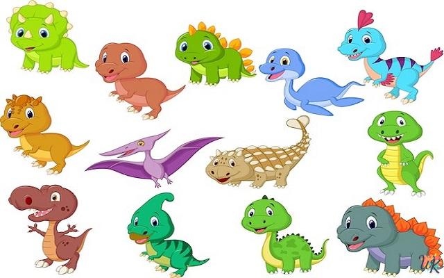 Coloriage bébé dinosaure gratuit – coloriagewk.online