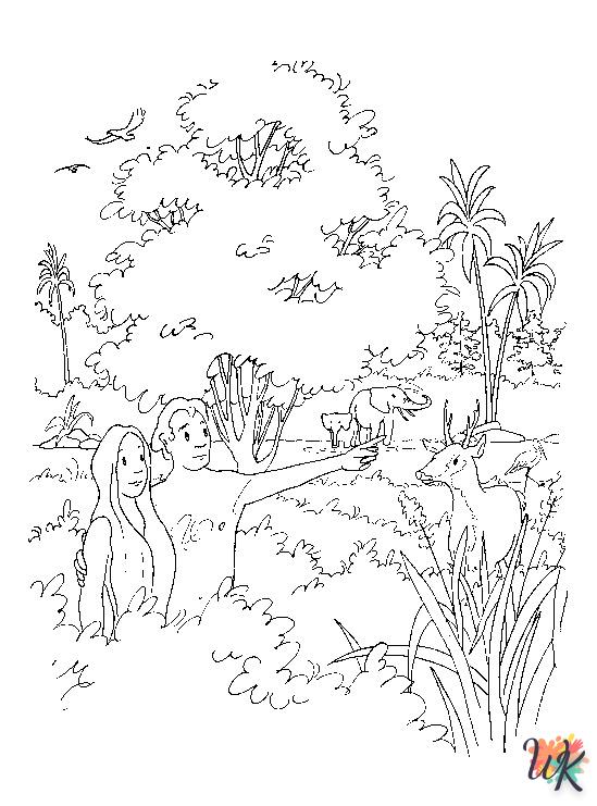 activité coloriage Bible  en ligne