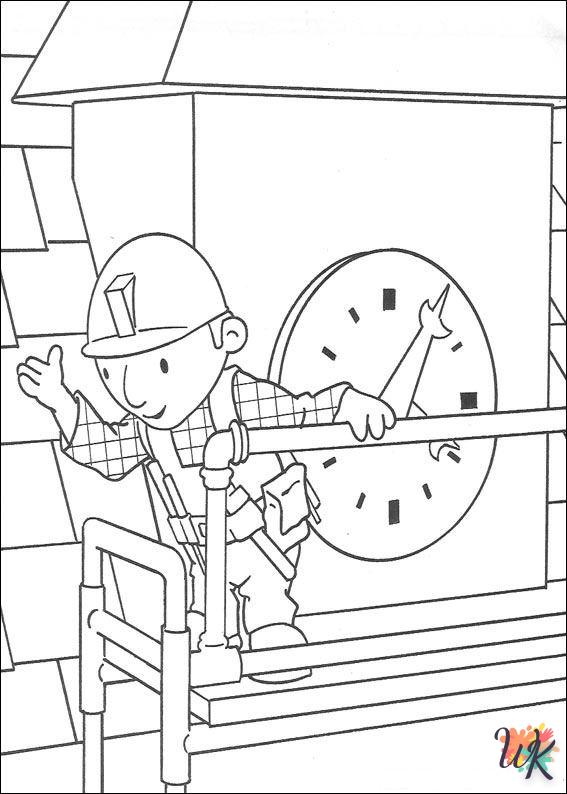 coloriage Bob The Builder  gratuit en ligne 1