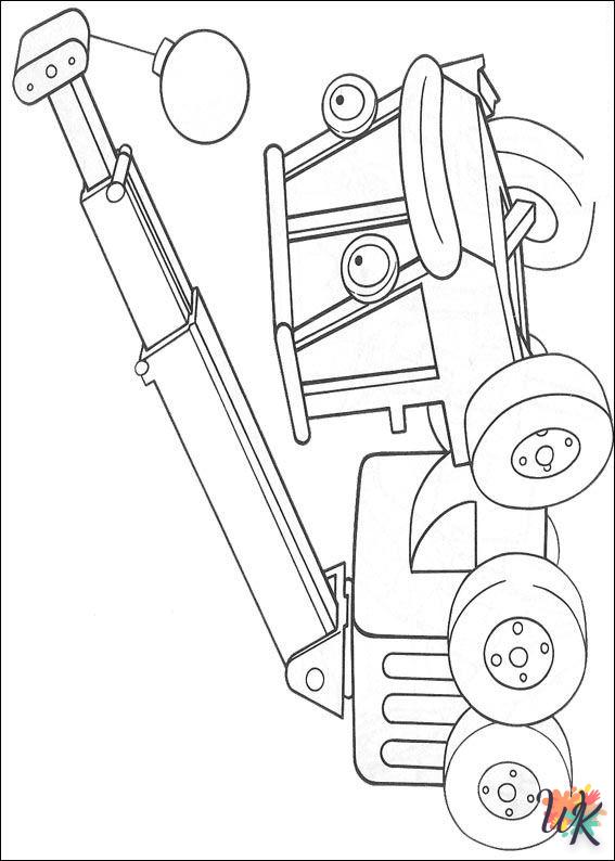 coloriage Bob The Builder  à imprimer a4 1