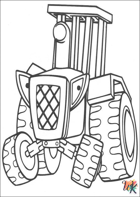 coloriage Bob The Builder  enfant 8 ans a imprimer