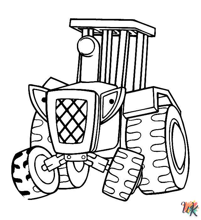 activité coloriage Bob The Builder  en ligne