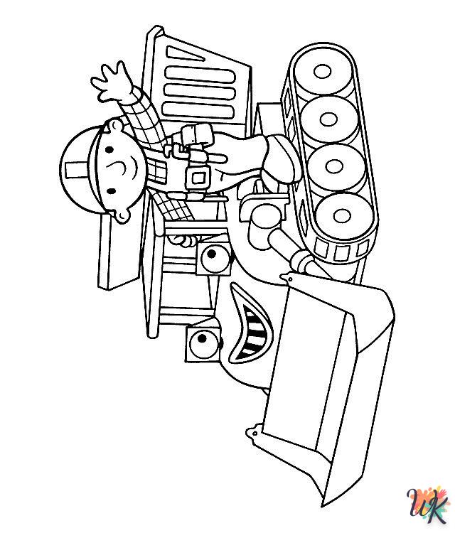 coloriage Bob The Builder  a telecharger