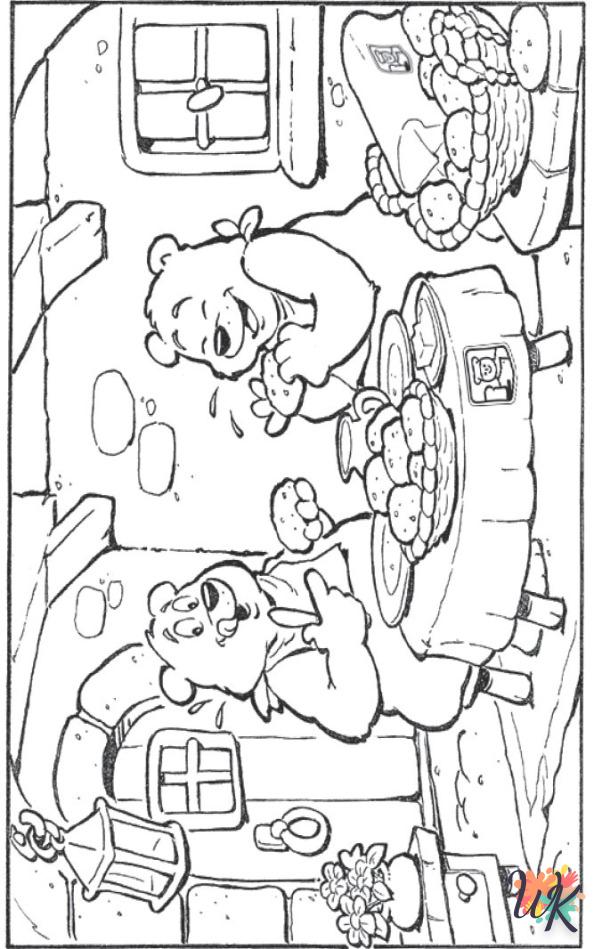 coloriage Boulanger  de noël gratuit à imprimer en ligne