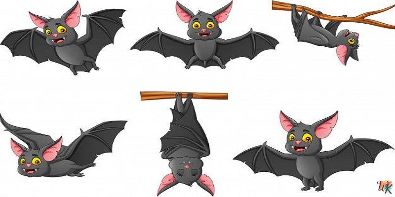 Coloriage Chauve Souris pour les enfants imprimable