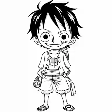 coloriage One Piece  pour enfants à télécharger