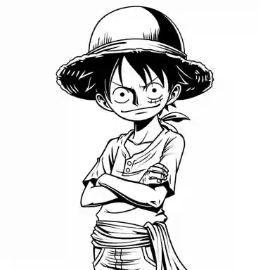 coloriage One Piece  et apprentissage