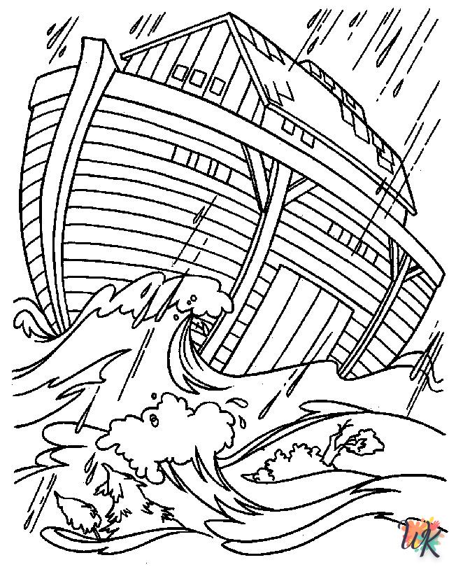 coloriage Noah  à colorier en ligne gratuit