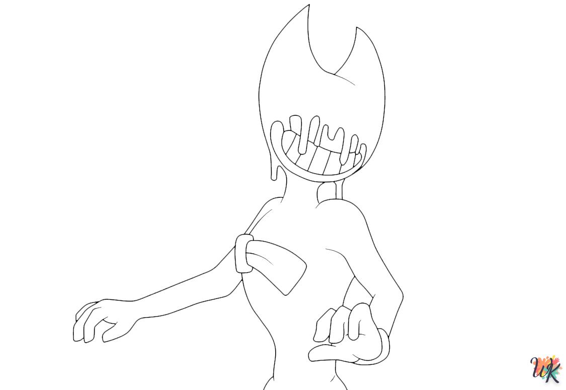 Bendy Coloriage 1