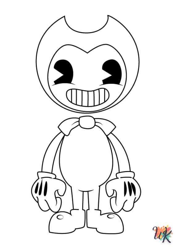 à imprimer coloriage Bendy