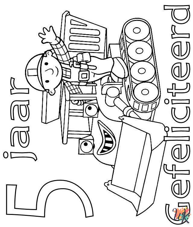 coloriage Bob The Builder  à imprimer 1