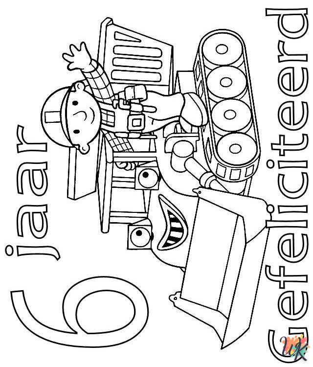 coloriage Bob The Builder  à imprimer pdf gratuit