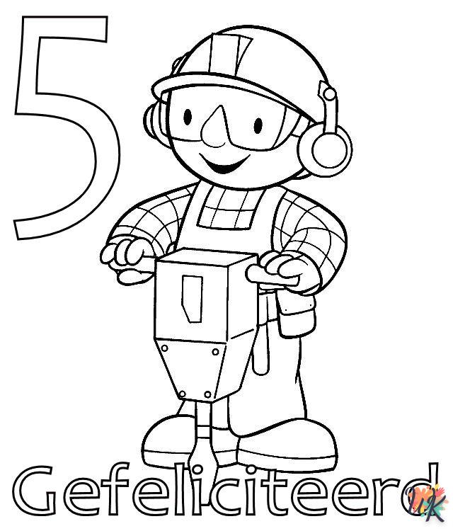 coloriage Bob The Builder  pour enfant a imprimer gratuit