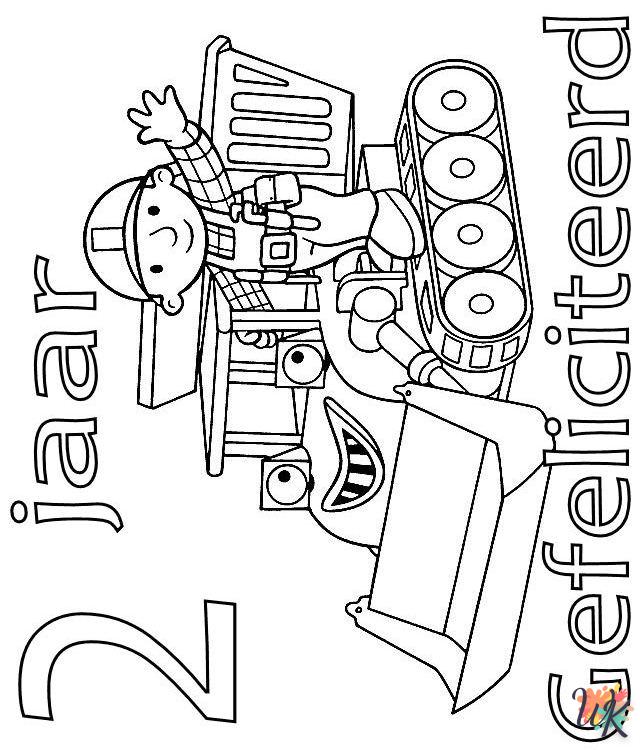 coloriage Bob The Builder  enfant 7 ans a imprimer 1