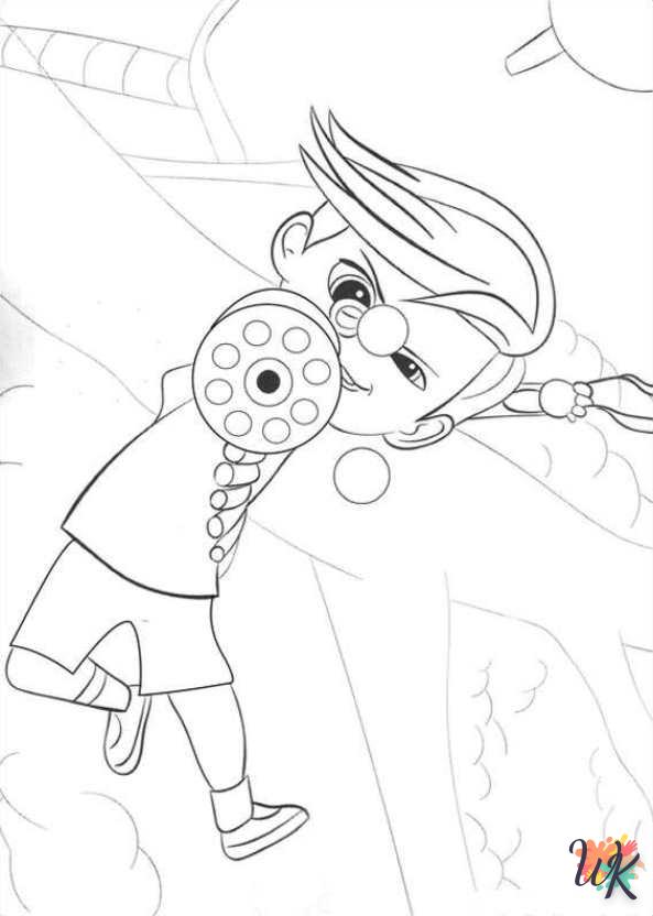 coloriage Boss baby  gratuit à imprimer