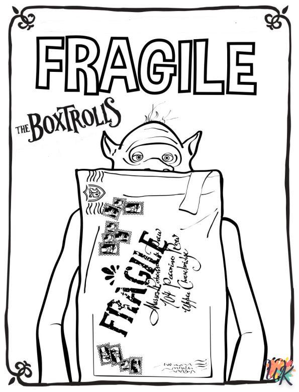 coloriage Boxtrolls  à imprimer pdf gratuit