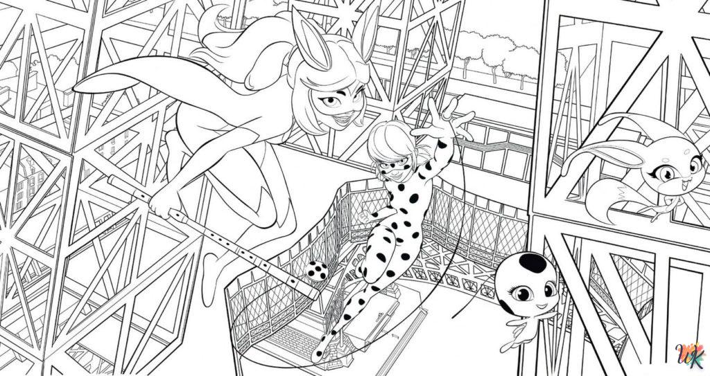 coloriage Cat Noir  gratuit à imprimer