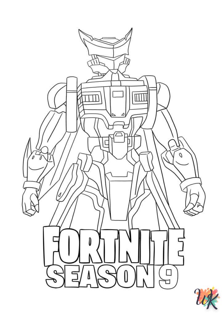 coloring Fortnite  for child