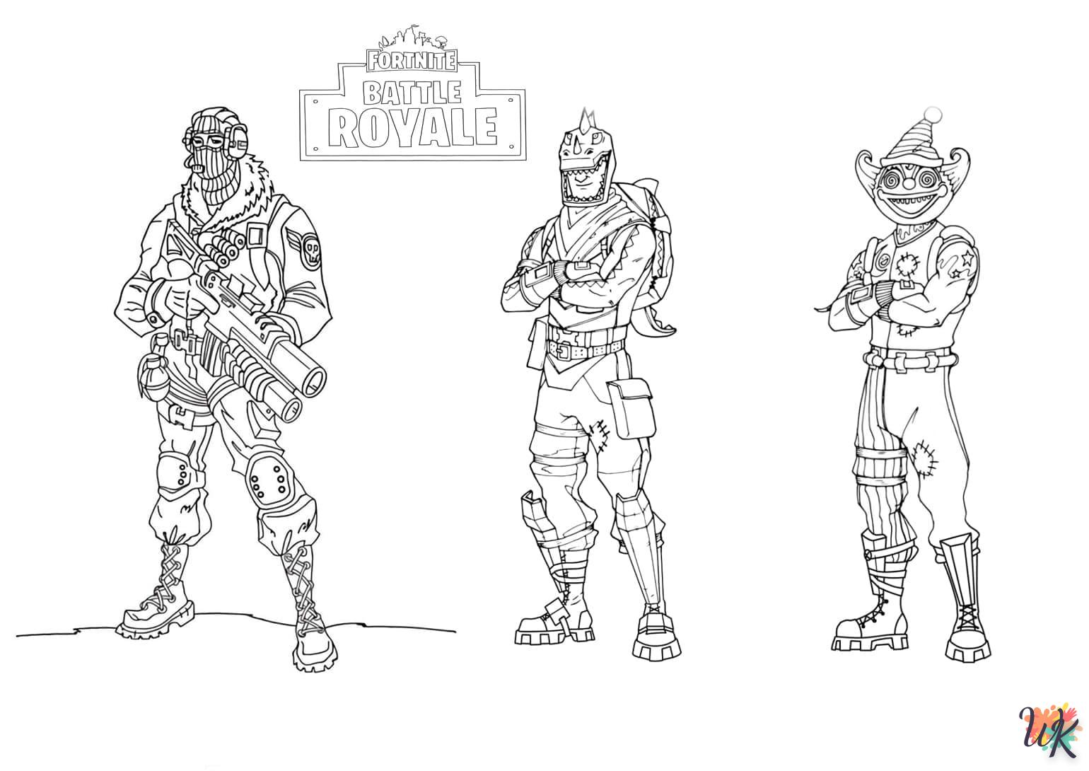 coloring activity Fortnite  online