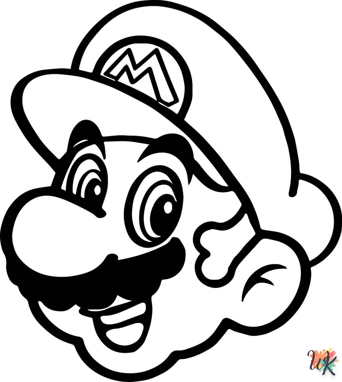 coloriage Super Mario  a colorier en ligne