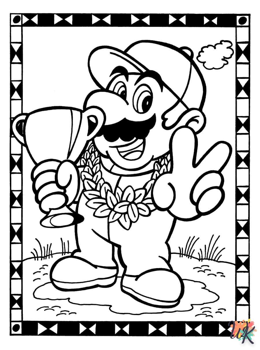 coloriage Super Mario  a imprimer 3