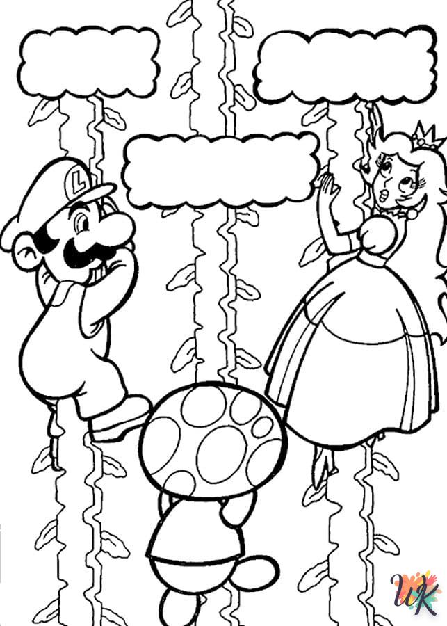 coloriage Super Mario  en ligne a colorier