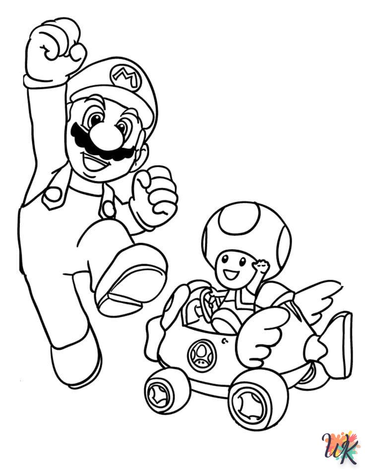 coloriage Super Mario  en ligne gratuit