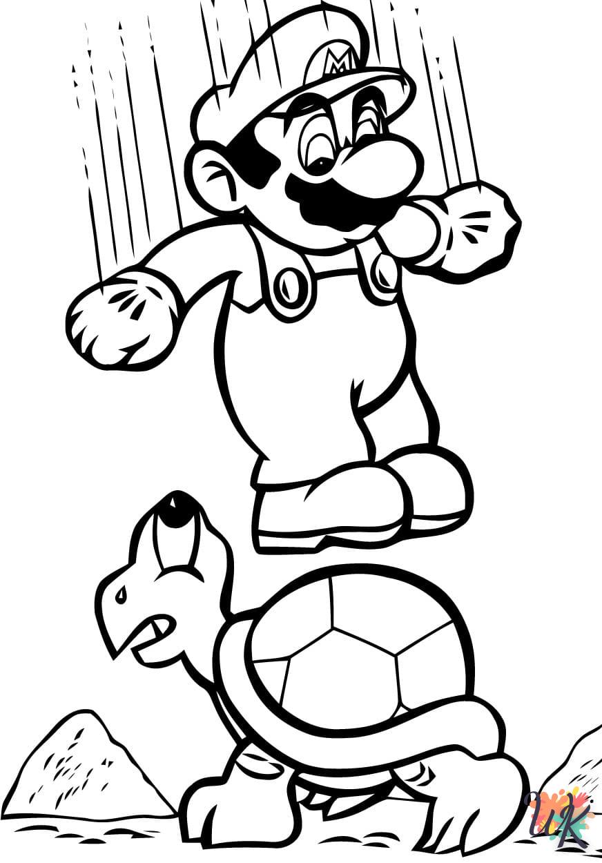 coloriage Super Mario  a imprimer 1