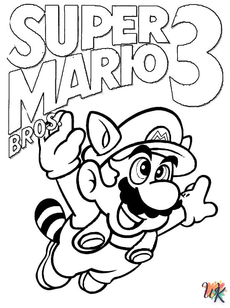 coloriage Super Mario  et dessins