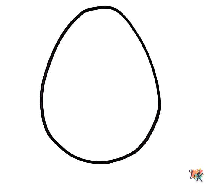 Comment dessiner un œuf de Pâques – Étape 1