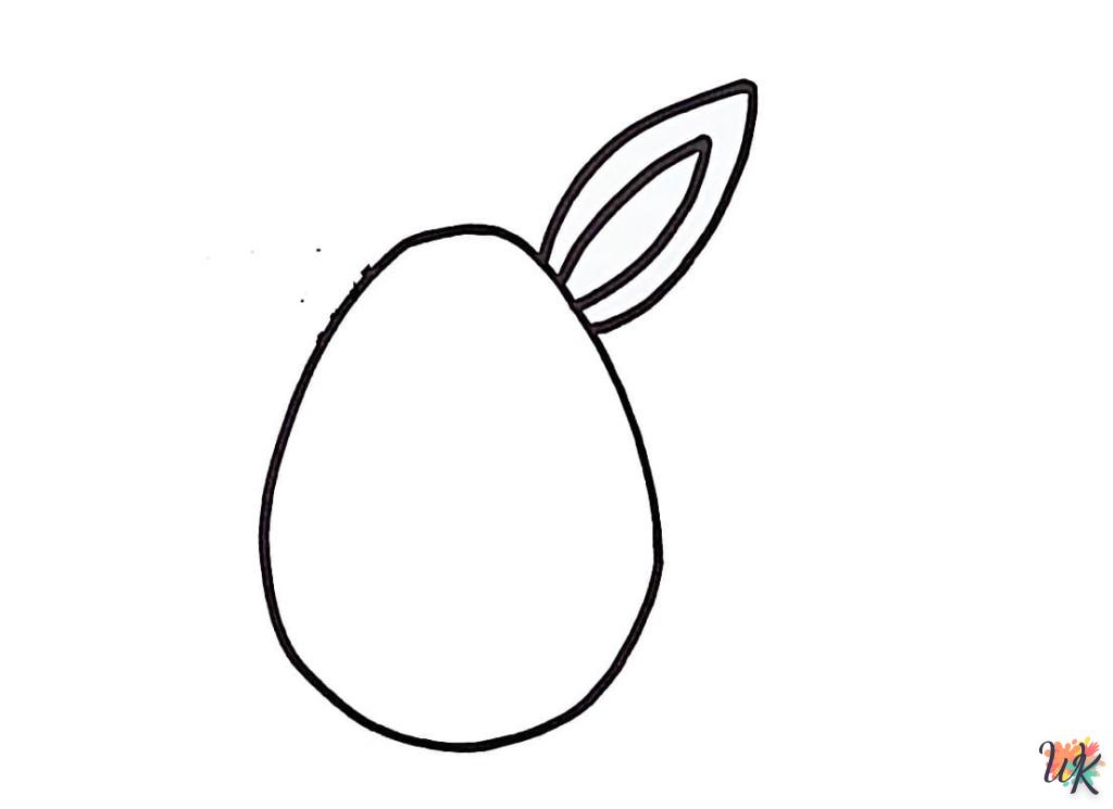 Comment dessiner un œuf de Pâques – Étape 2