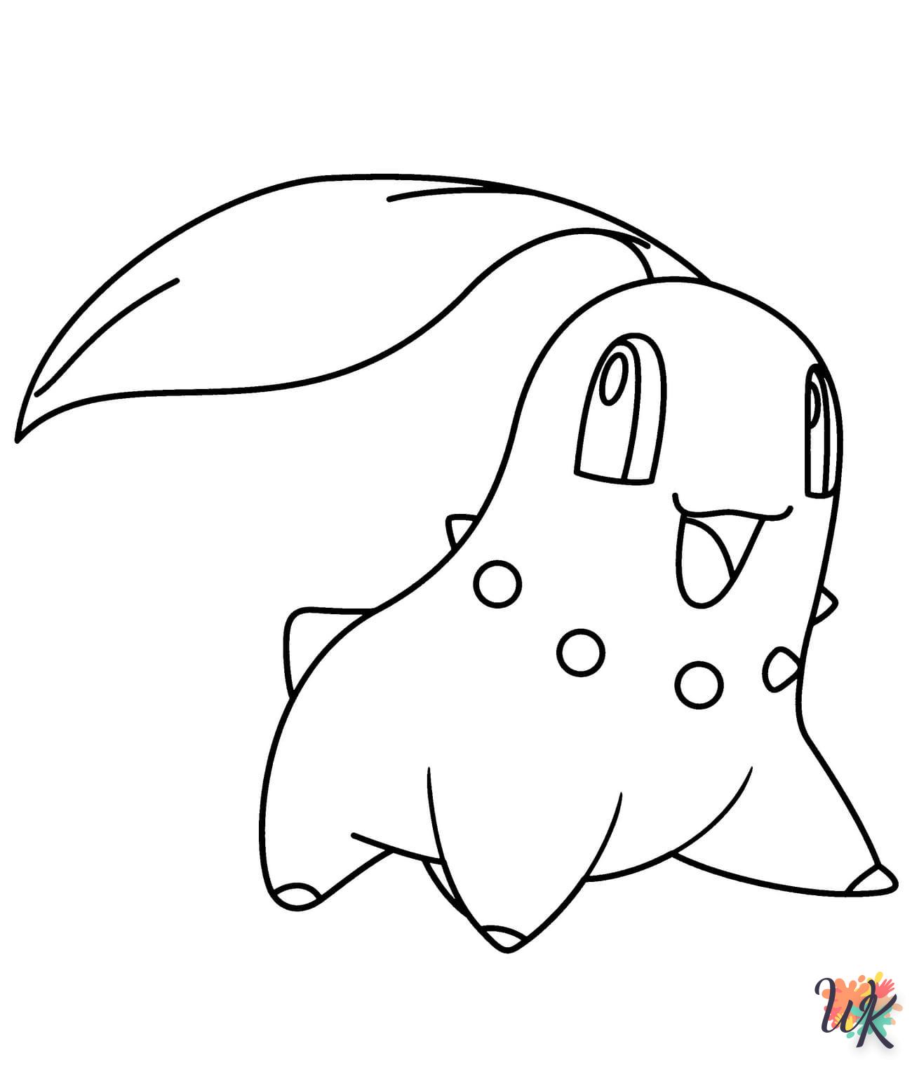 coloriage Pokemon  à imprimer pour enfant de 6 ans 1