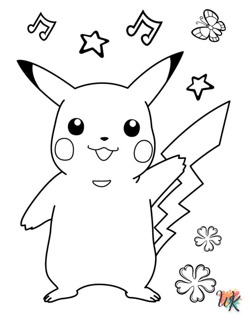 coloriage Pokemon  enfant 2 ans a imprimer 1