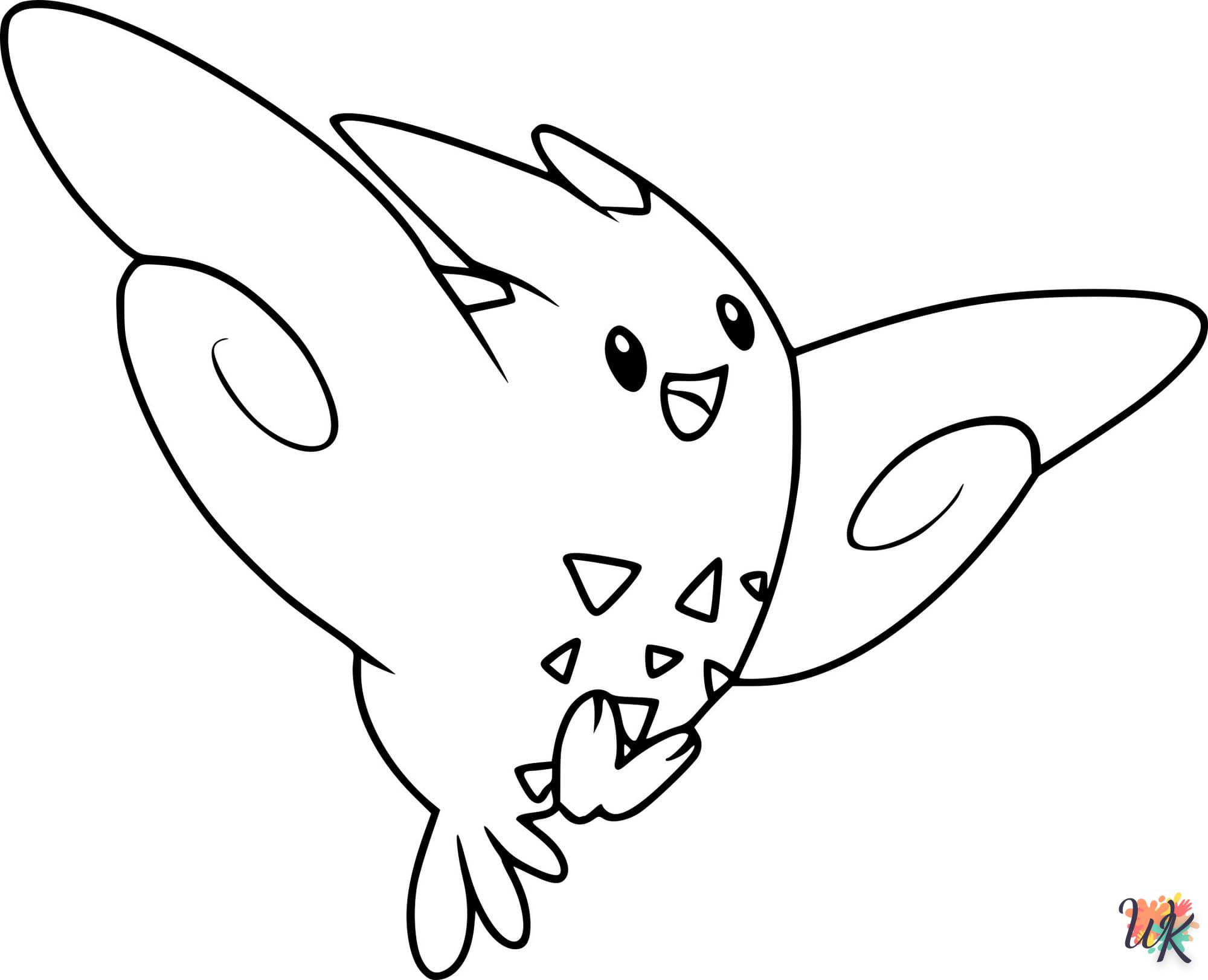 image de coloriage Pokemon  pour enfant 1