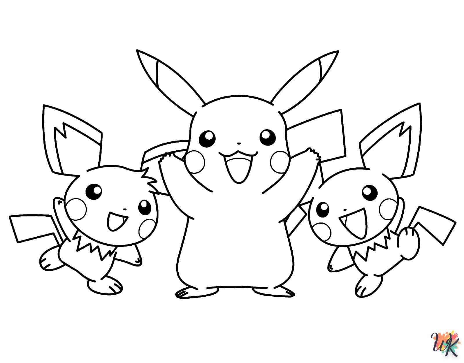 coloriage Pokemon  à imprimer pour enfant de 12 ans 4