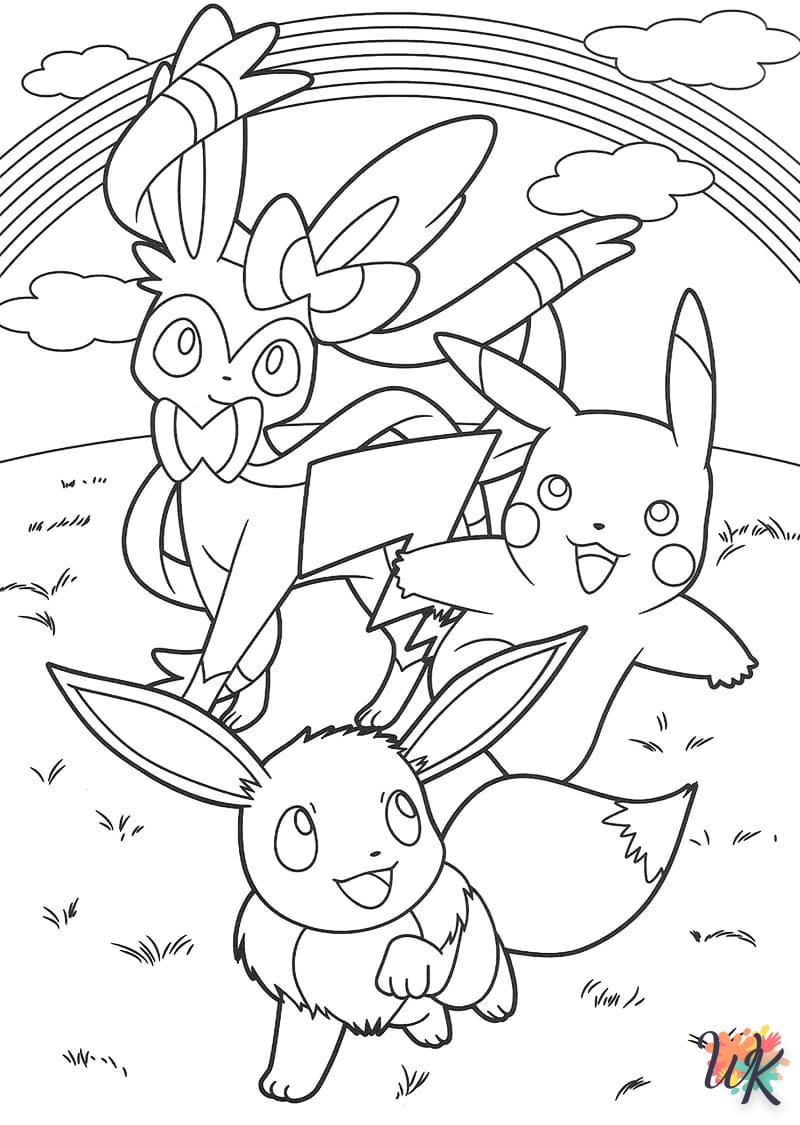coloriage Pokemon  gratuit pour enfants