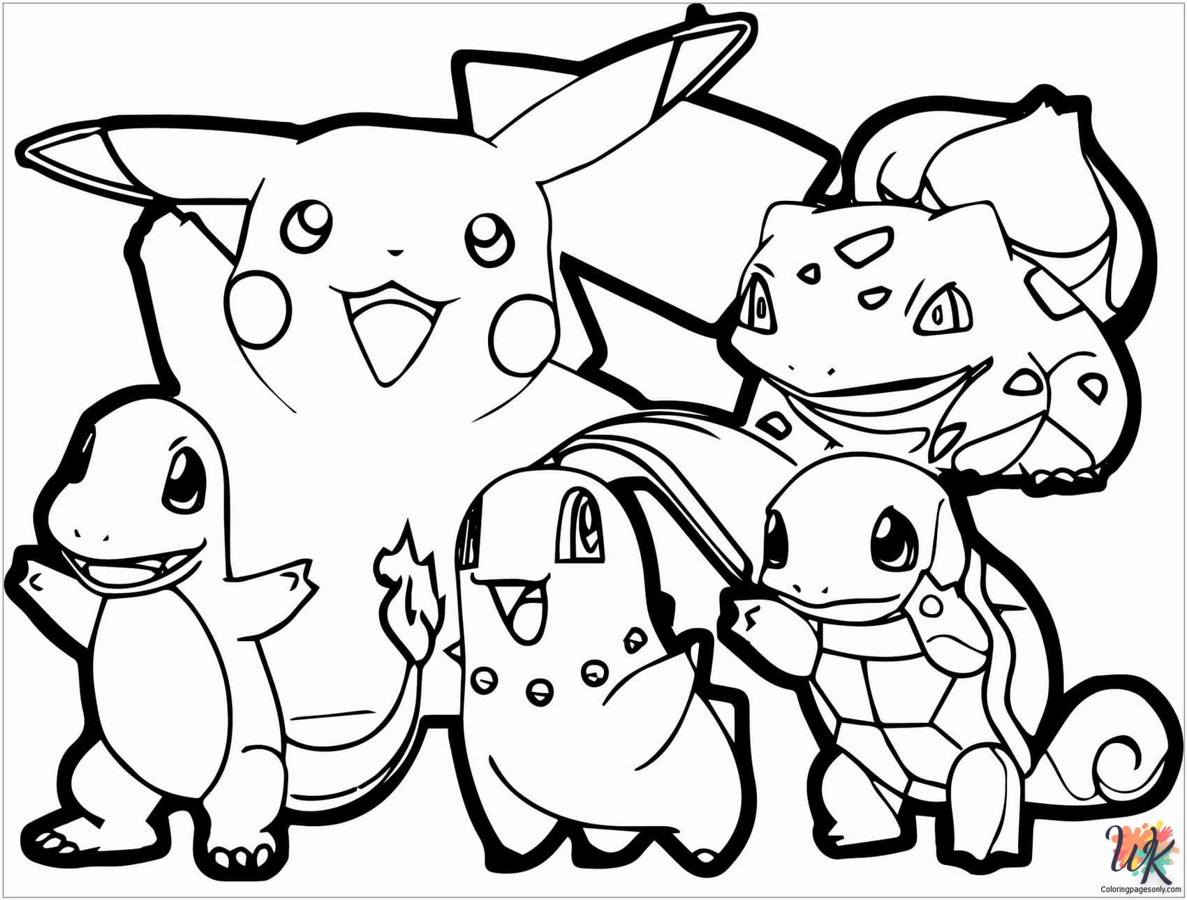 coloriage Pokemon  et dessins 2