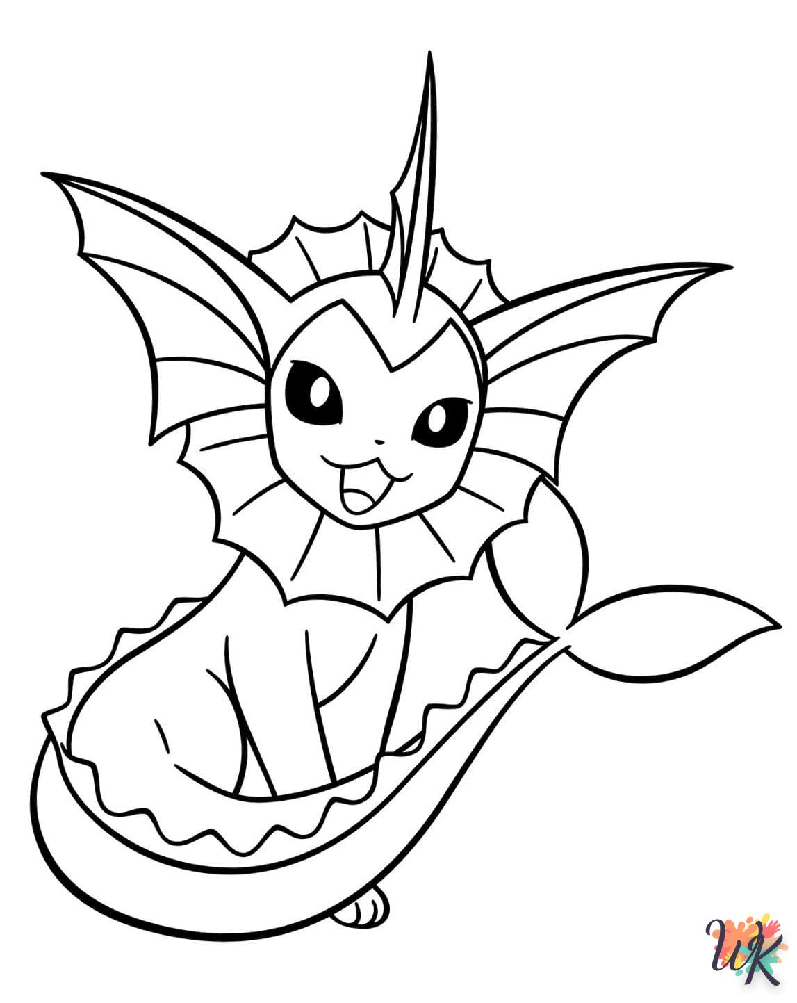 coloriage Pokemon  pour enfant à imprimer 2